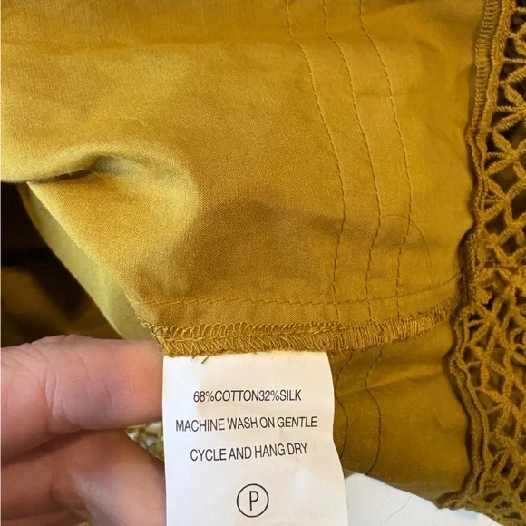 Marie Oliver || Juliet Silk-Blend Belted Ruffle Midi Dress in Green Large - Picture 10 of 10